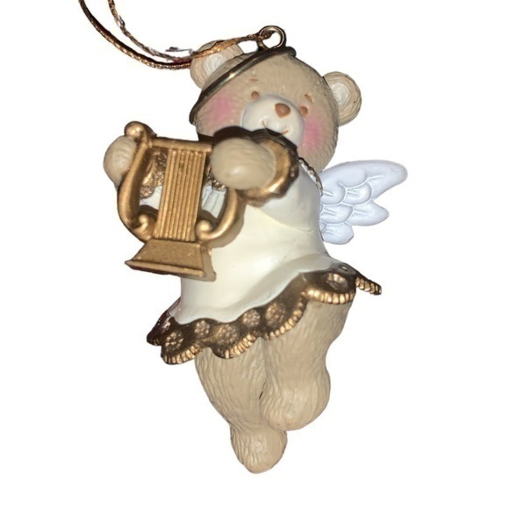 American Greetings bear angel Christmas ornament